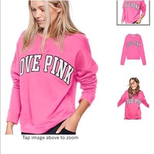 Brand New PINK Crew Sweatshirt! Never born worn!